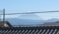 富士の冠雪