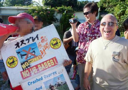 【痛快！テキサス親父】沖縄の左翼活動家のヘイトスピーチ　米兵家族への攻撃は犯罪レベル