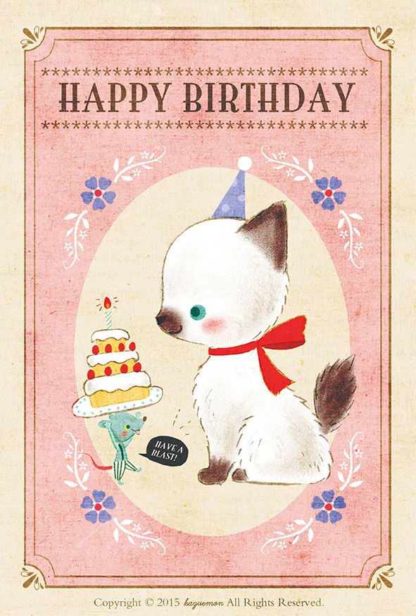 Happy birthday 猫