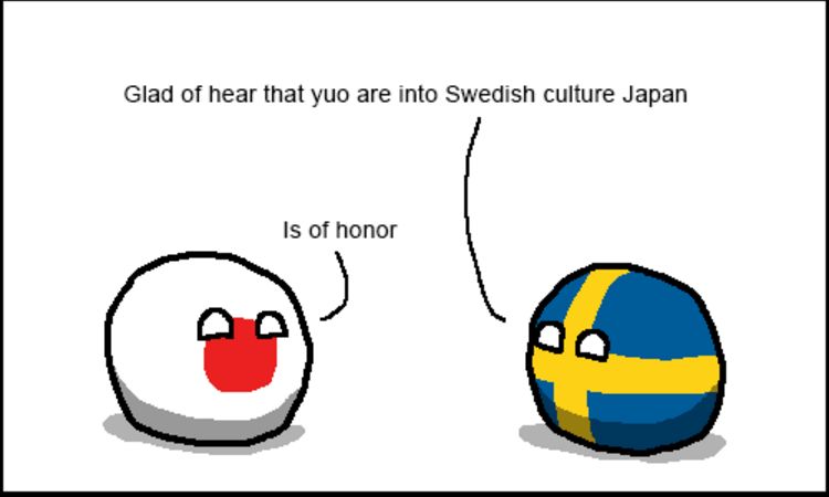 日本がスウェーデンに会いに行くよ (1)