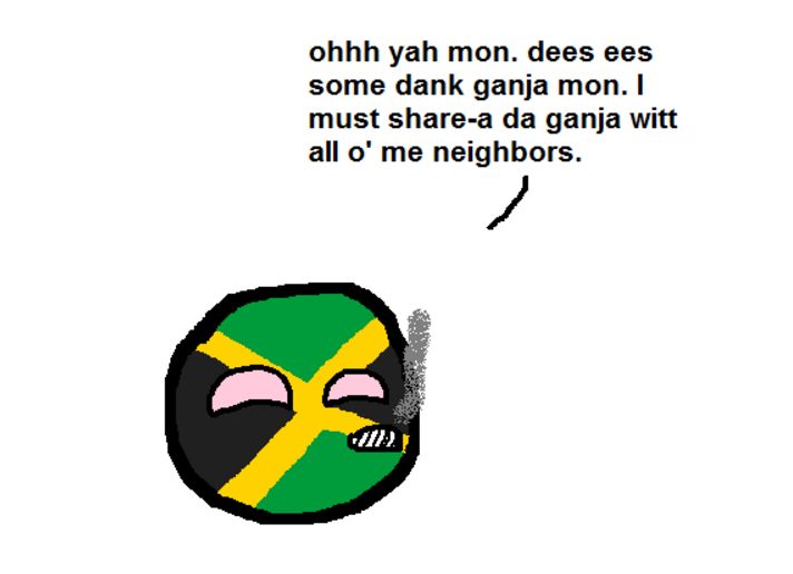 ジャマイカがハイチに大麻のやり方教えるよ (1)