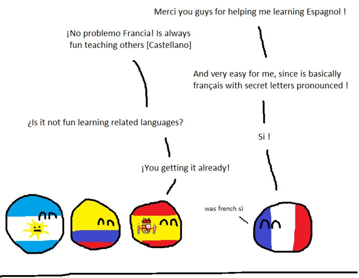 フランスがスペイン語を学ぶよ (1)