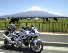 富士山　バイク