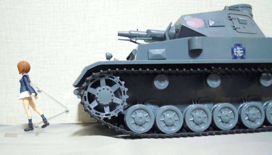 玩具レビュー figma Vehicles IV号戦車D型 本戦仕様 - 金のおにぎり玩具箱