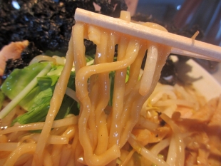 中田製作所　煮干味噌野菜ﾗｰﾒﾝ岩海苔　麺
