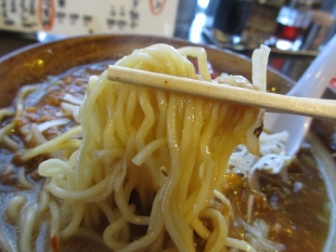 ふじの新津　味噌ｱﾝｶｹｿﾊﾞ　麺